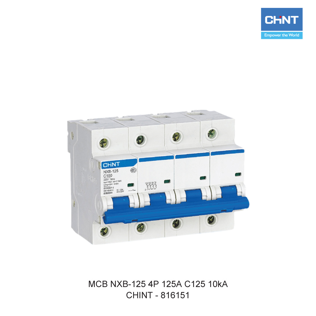 MCB NXB-125 4P 125A C125 10kA