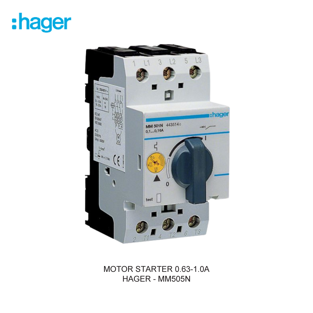 MOTOR STARTER 0.63-1.0A