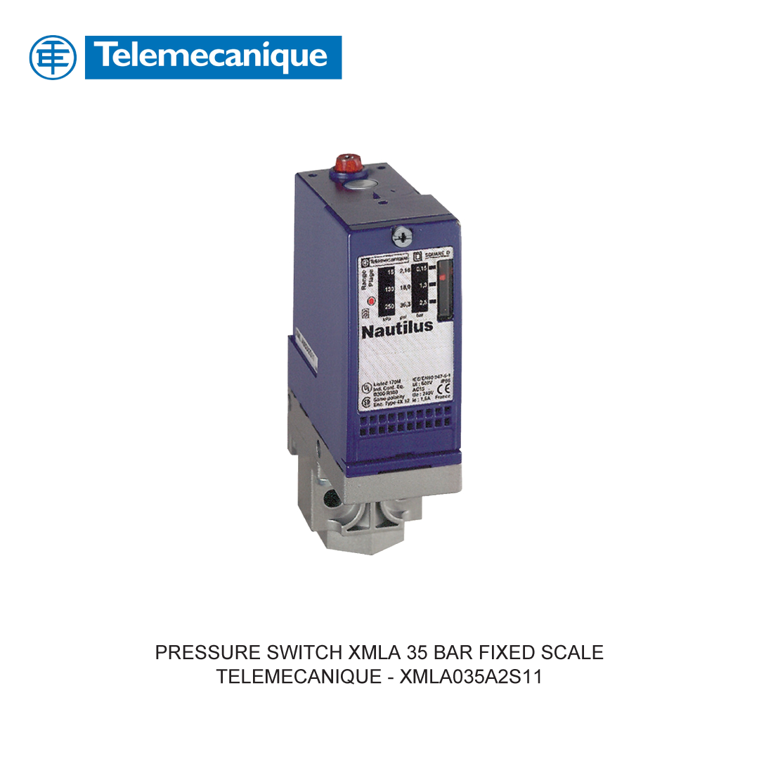 PRESSURE SWITCH XMLA 35 BAR FIXED SCALE