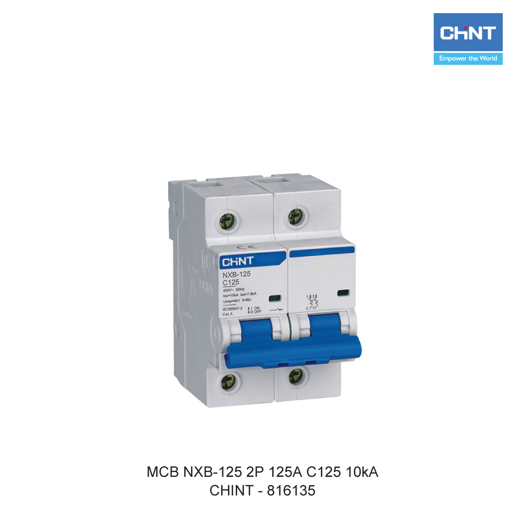 MCB NXB-125 2P 125A C125 10kA