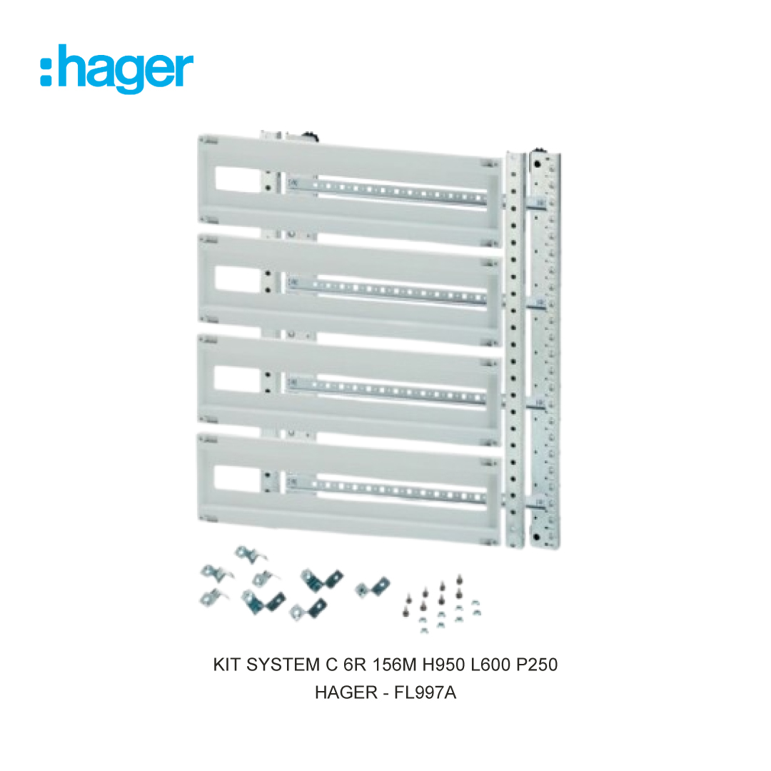 KIT SYSTEM C 6R 156M H950 L600 P250