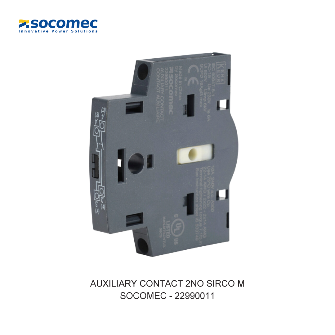 AUXILIARY CONTACT 2NO SIRCO M