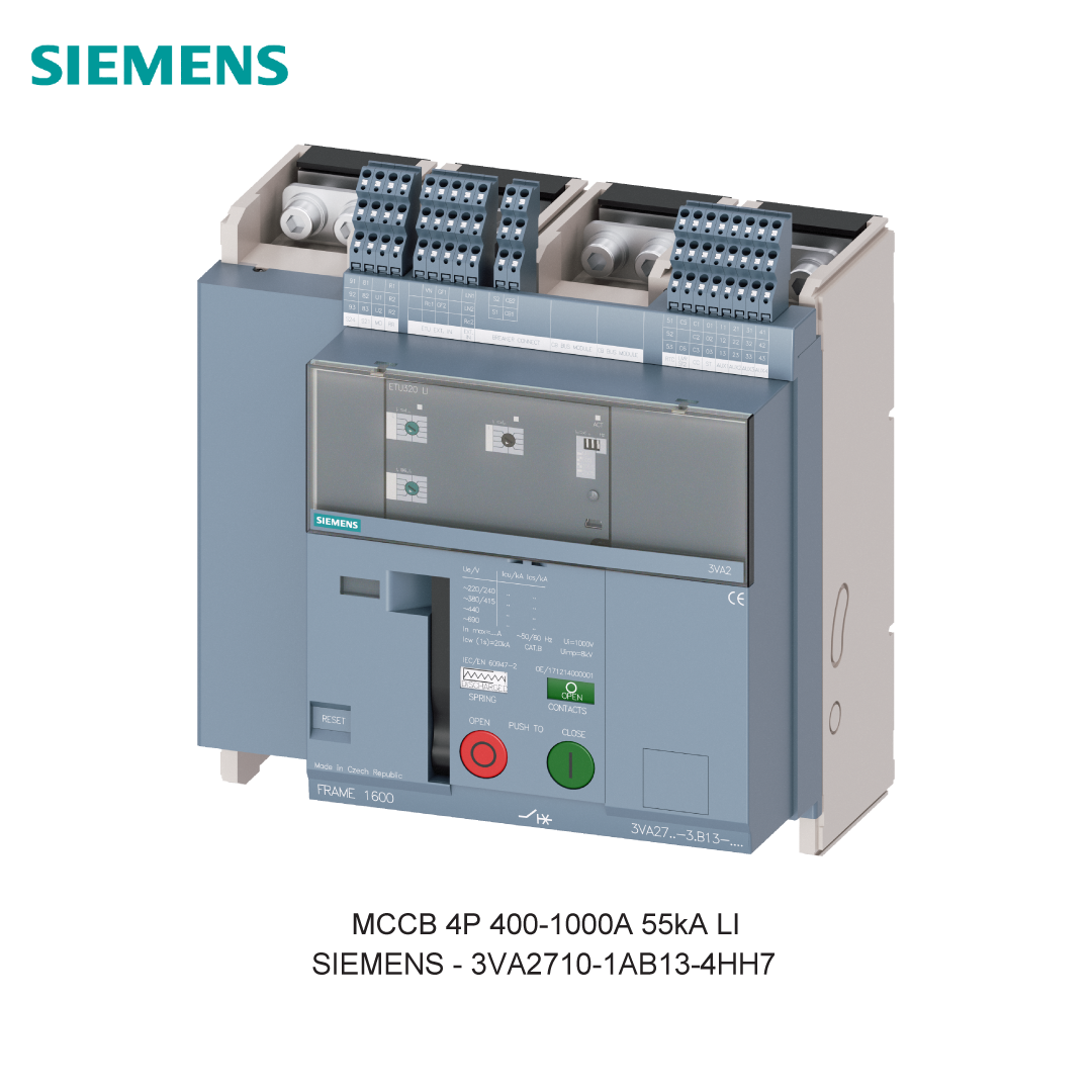 MCCB 4P 400-1000A 55kA LI