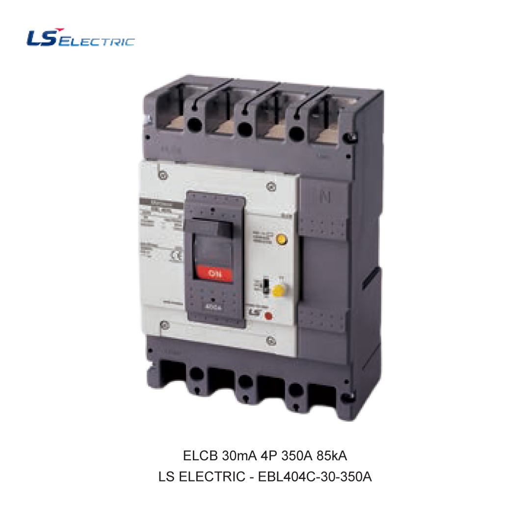 ELCB 30mA 4P 350A 85kA