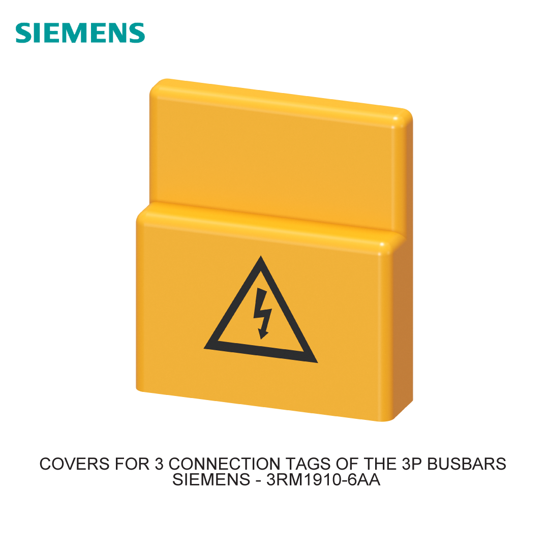 COVERS FOR 3 CONNECTION TAGS OF THE 3P BUSBARS