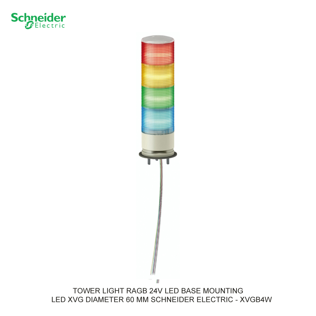 TOWER LIGHT RAGB 24V LED BASE MOUNTING