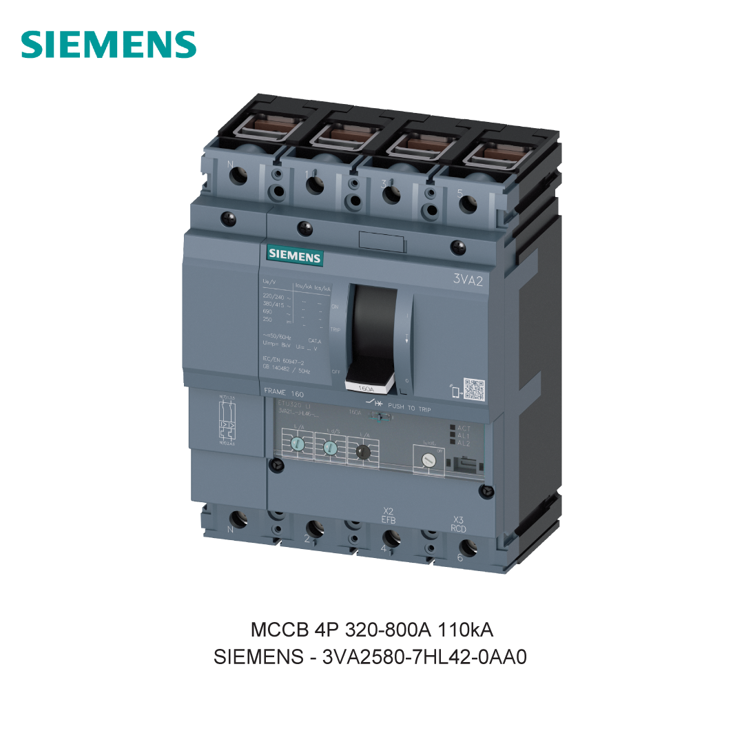 MCCB 4P 320-800A 110kA