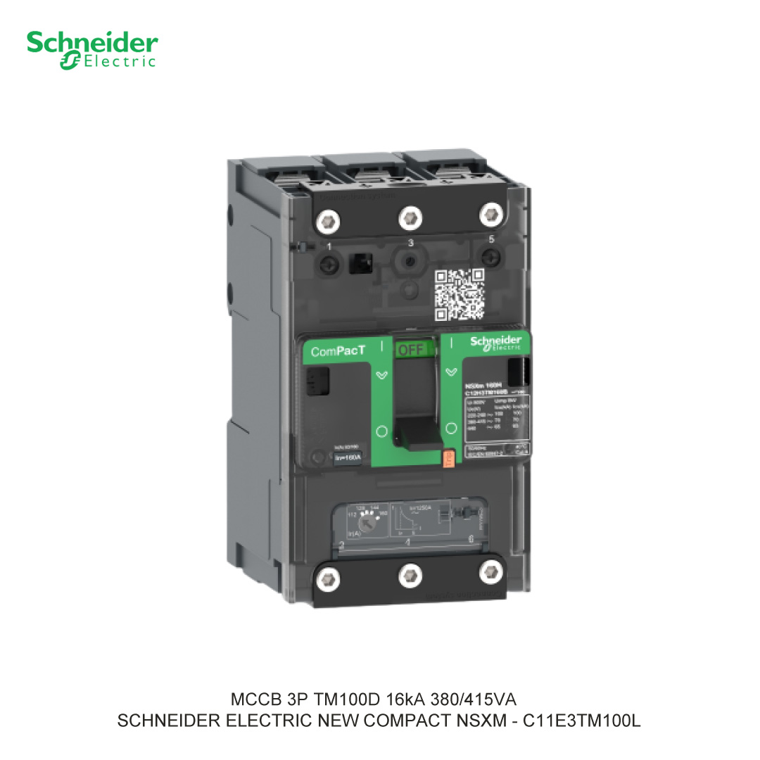 MCCB 3P TM100D 16KA 380/415VAC