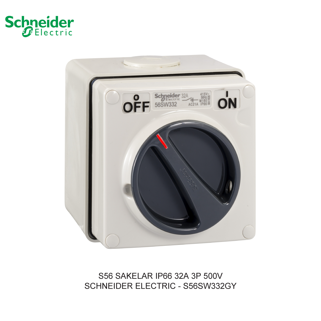 S56 SAKELAR IP66 32A 3P 500V