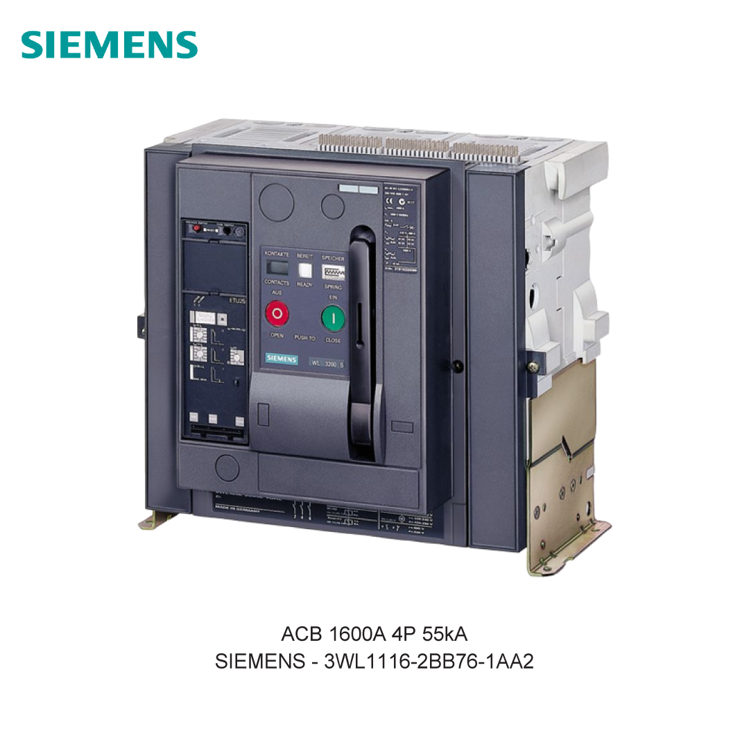 ACB 1600A 4P 55kA