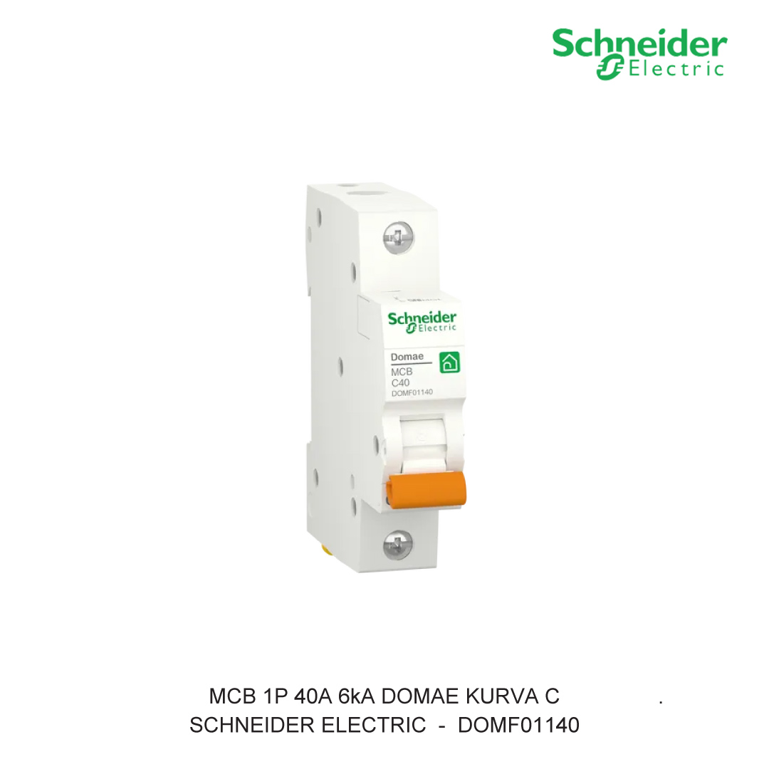 MCB 1P 40A 6kA CURVA C