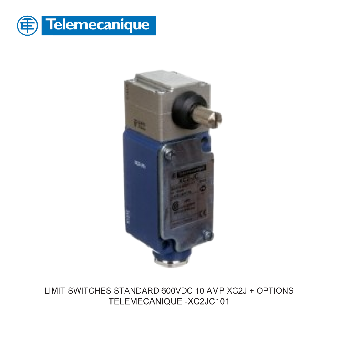 LIMIT SWITCHES STANDARD 600VDC 10 AMP XC2J + OPTIONS