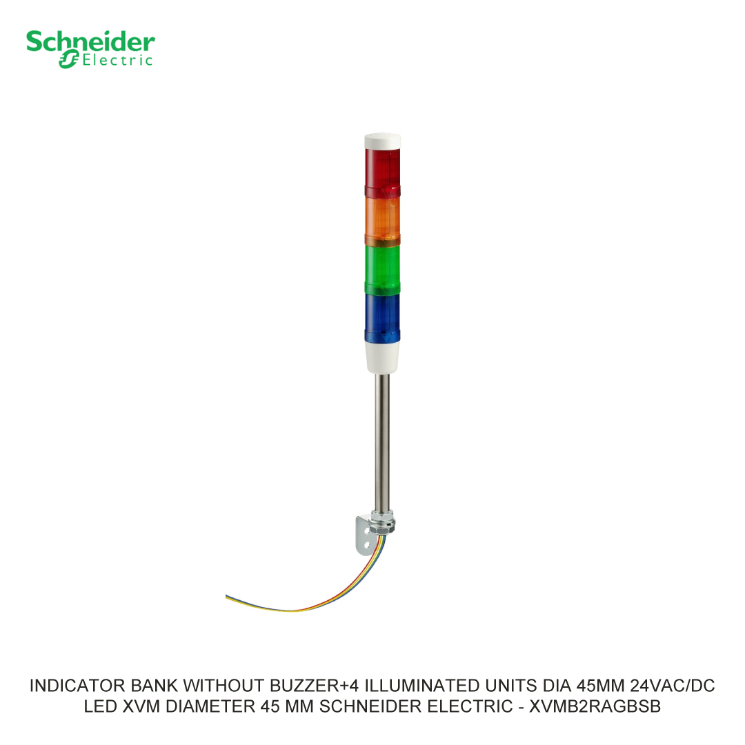 INDICATOR BANK WITHOUT BUZZER+4 ILLUMINATED UNITS DIA 45MM 24VAC/DC