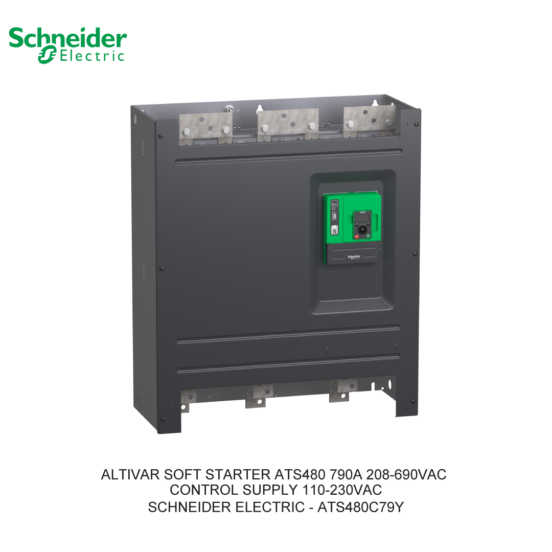 ALTIVAR SOFT STARTER ATS480 790A 208-690VAC CONTROL SUPPLY 110-230VAC