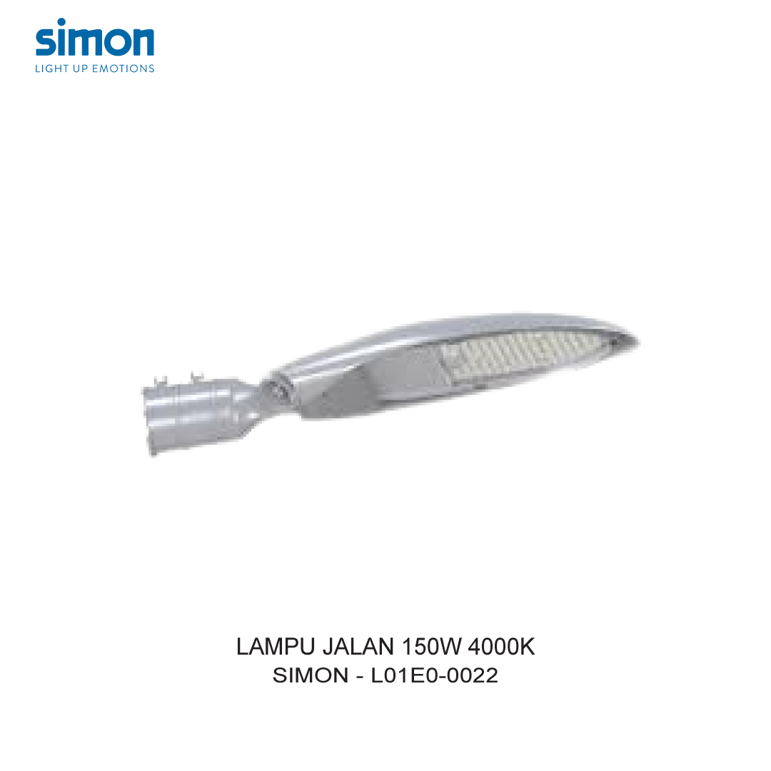 SIMON LED STREETLIGHT 150W 4000K