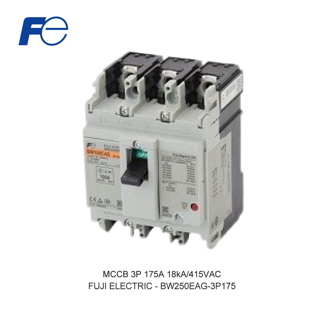 MCCB 3P 175A 18kA/415VAC