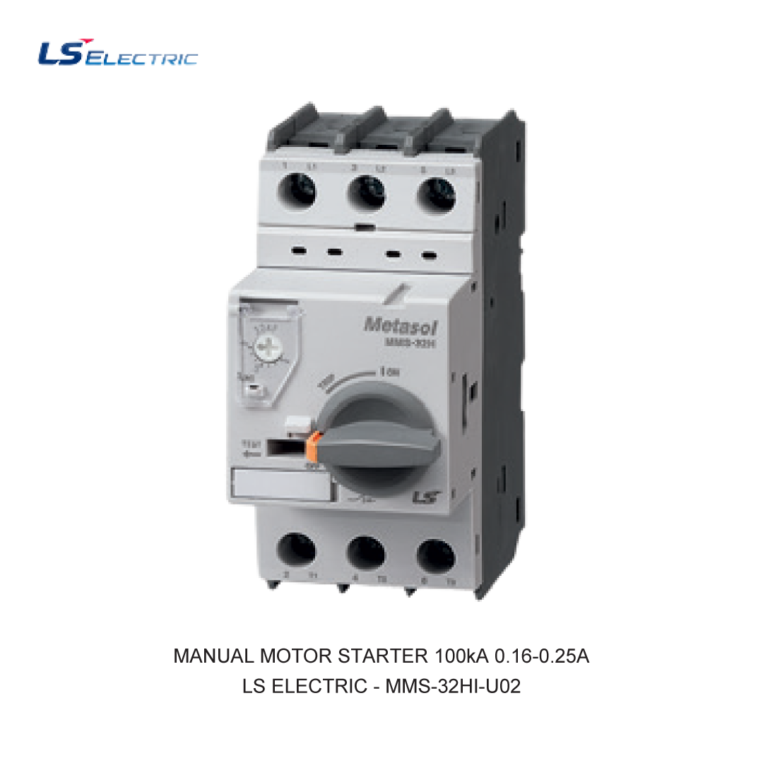 MANUAL MOTOR STARTER 100kA 0.16-0.25A