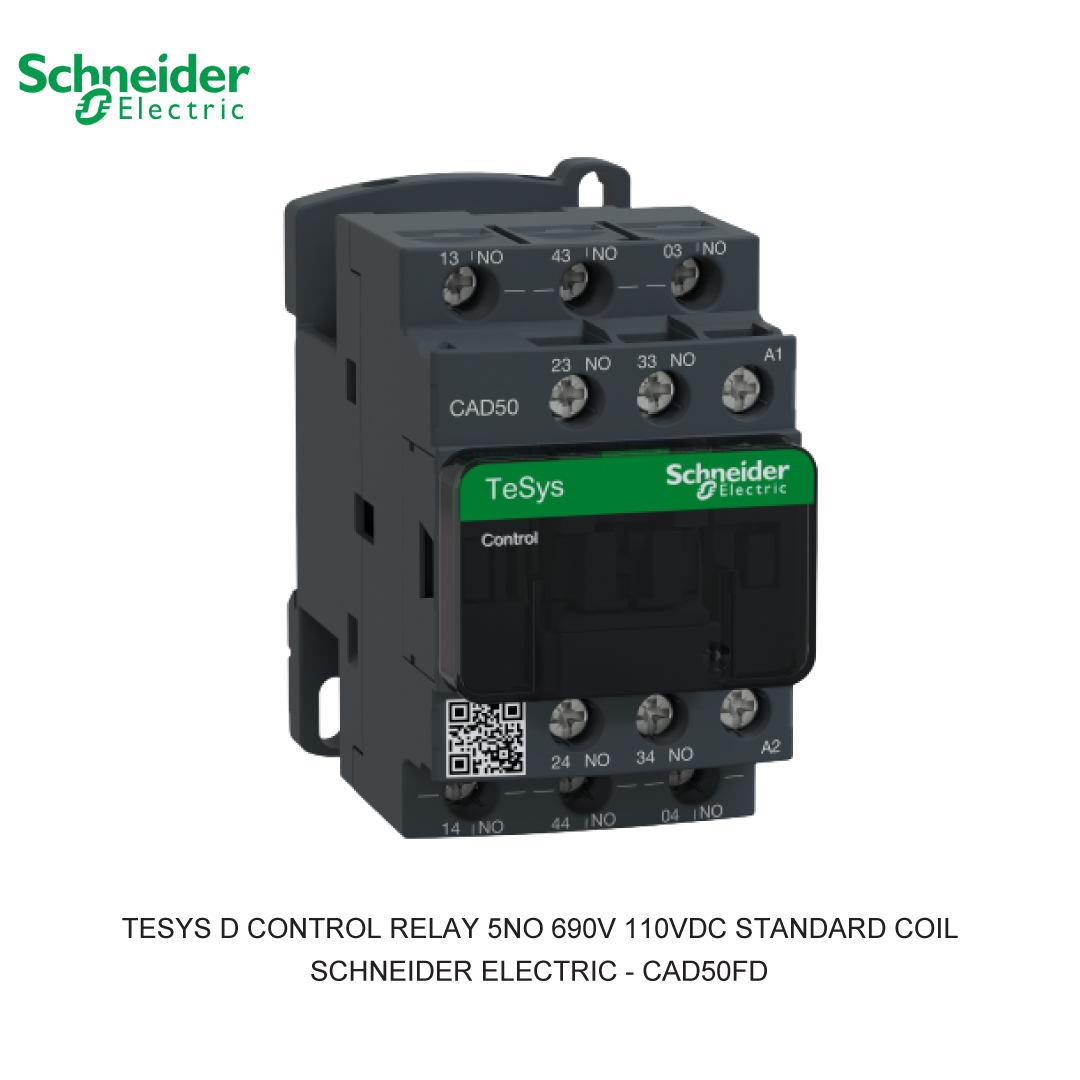TESYS D CONTROL RELAY 5NO 690V 110VDC STANDARD COIL