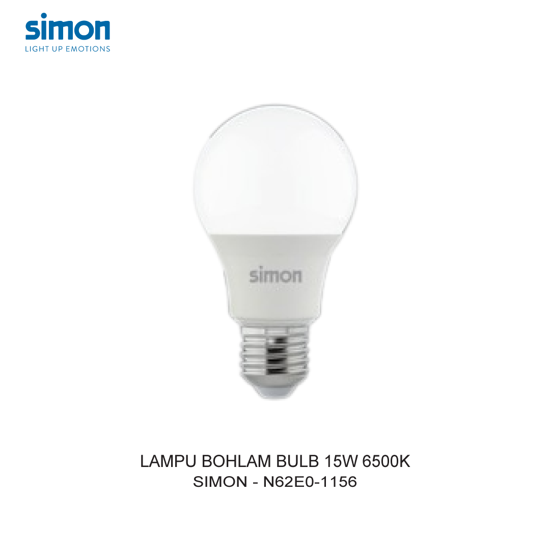 SIMON LED BULB 15W 6500K