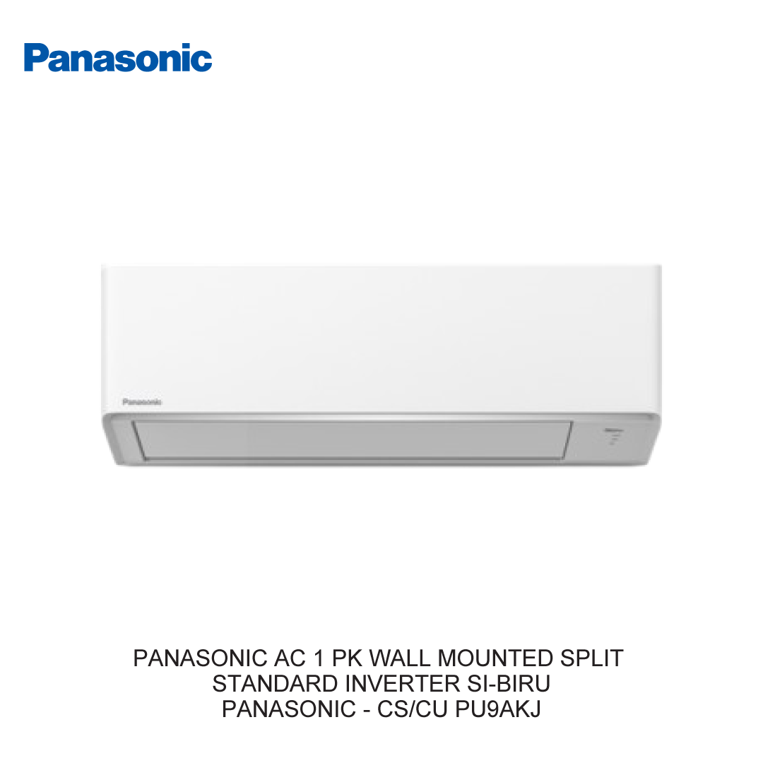 PANASONIC AC 1 PK WALL MOUNTED SPLIT STANDARD INVERTER SI-BIRU